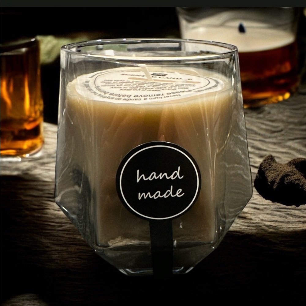 WHISKEY TOBACCO & HONEY, SCENT UNLEASHED LLC LUXURY HAND POURED SCENTED CANDLES